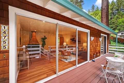 Tiny photo for 14755 Two Bar Road, BOULDER CREEK, CA 95006 (MLS # ML82034626)