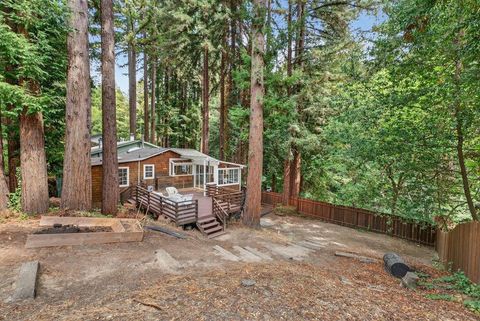 Tiny photo for 14755 Two Bar Road, BOULDER CREEK, CA 95006 (MLS # ML82034626)