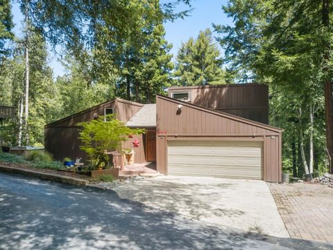 Photo of 282 Hill Top Court, BOULDER CREEK, CA 95006 (MLS # ML82044562)