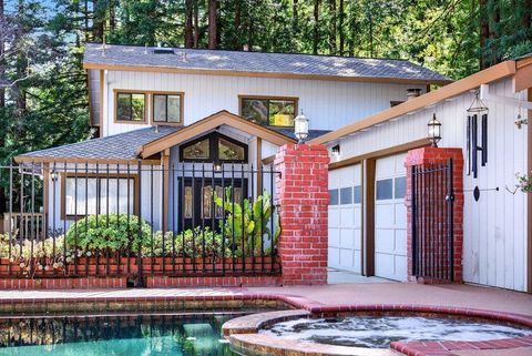 Tiny photo for 350 Aurora Road, Soquel, CA 95073 (MLS # ML82031945)