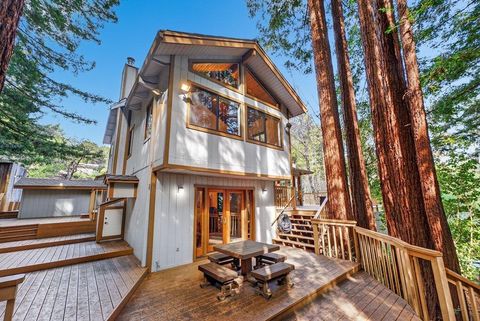Tiny photo for 350 Aurora Road, Soquel, CA 95073 (MLS # ML82031945)