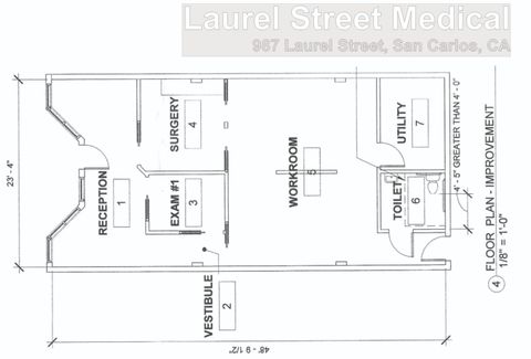 Tiny photo for 987 Laurel Street, SAN CARLOS, CA 94070 (MLS # ML82027747)