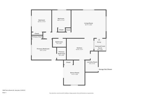 Tiny photo for 1658 Tierra Buena Drive, San Jose, CA 95121 (MLS # ML82046084)