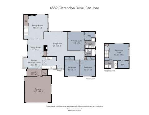 Tiny photo for 4889 Clarendon Drive, SAN JOSE, CA 95129 (MLS # ML82045997)