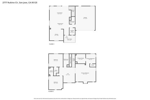 Tiny photo for 2777 Rubino Circle, SAN JOSE, CA 95125 (MLS # ML82036261)