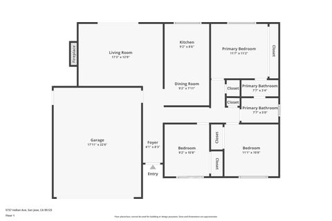 Tiny photo for 5737 Indian Avenue, SAN JOSE, CA 95123 (MLS # ML82051890)