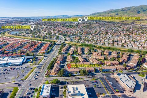 Tiny photo for 322 Sandhurst Drive, MILPITAS, CA 95035 (MLS # ML82038932)