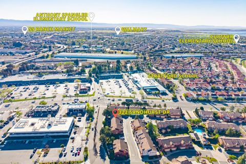 Tiny photo for 322 Sandhurst Drive, MILPITAS, CA 95035 (MLS # ML82038932)