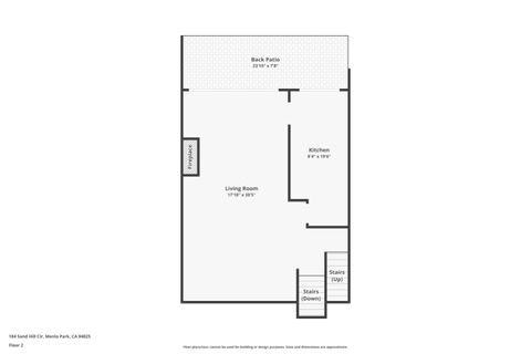 Tiny photo for 184 Sand Hill Circle, MENLO PARK, CA 94025 (MLS # ML82034798)