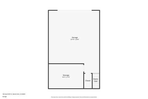 Tiny photo for 184 Sand Hill Circle, MENLO PARK, CA 94025 (MLS # ML82034798)