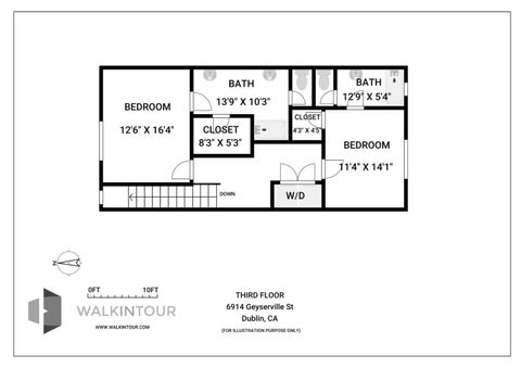 Tiny photo for 6914 Geyserville Street, DUBLIN, CA 94568 (MLS # ML82029112)