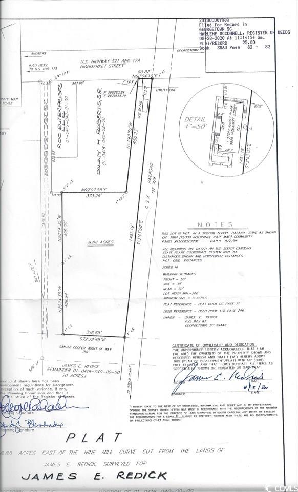 9895 Highmarket St. 8.8 acres w/ modular buil