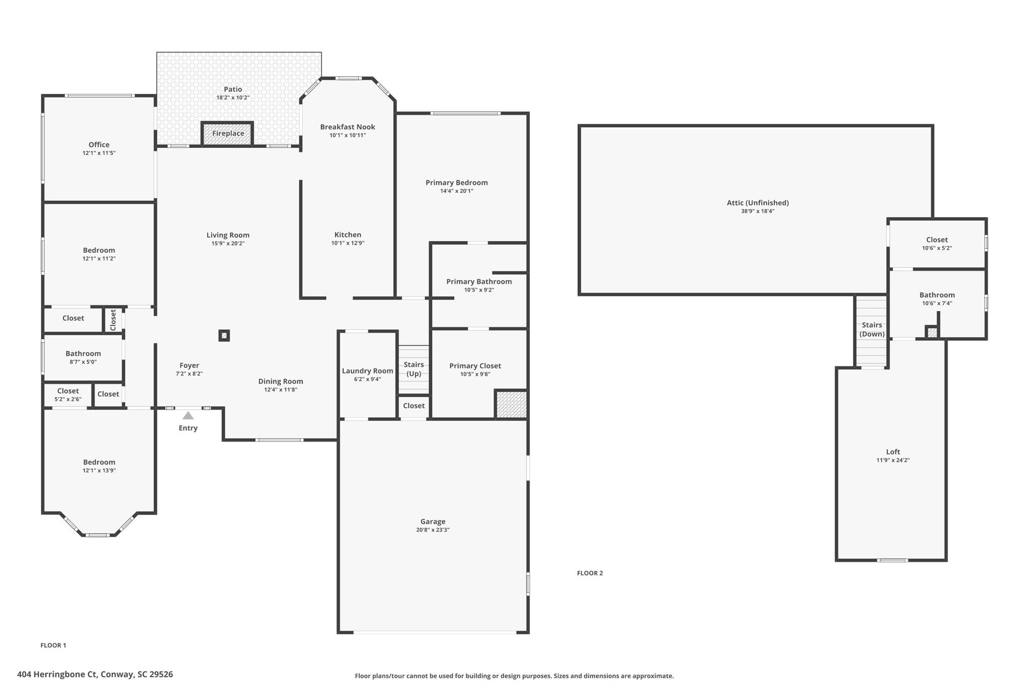 404 Herringbone Ct.