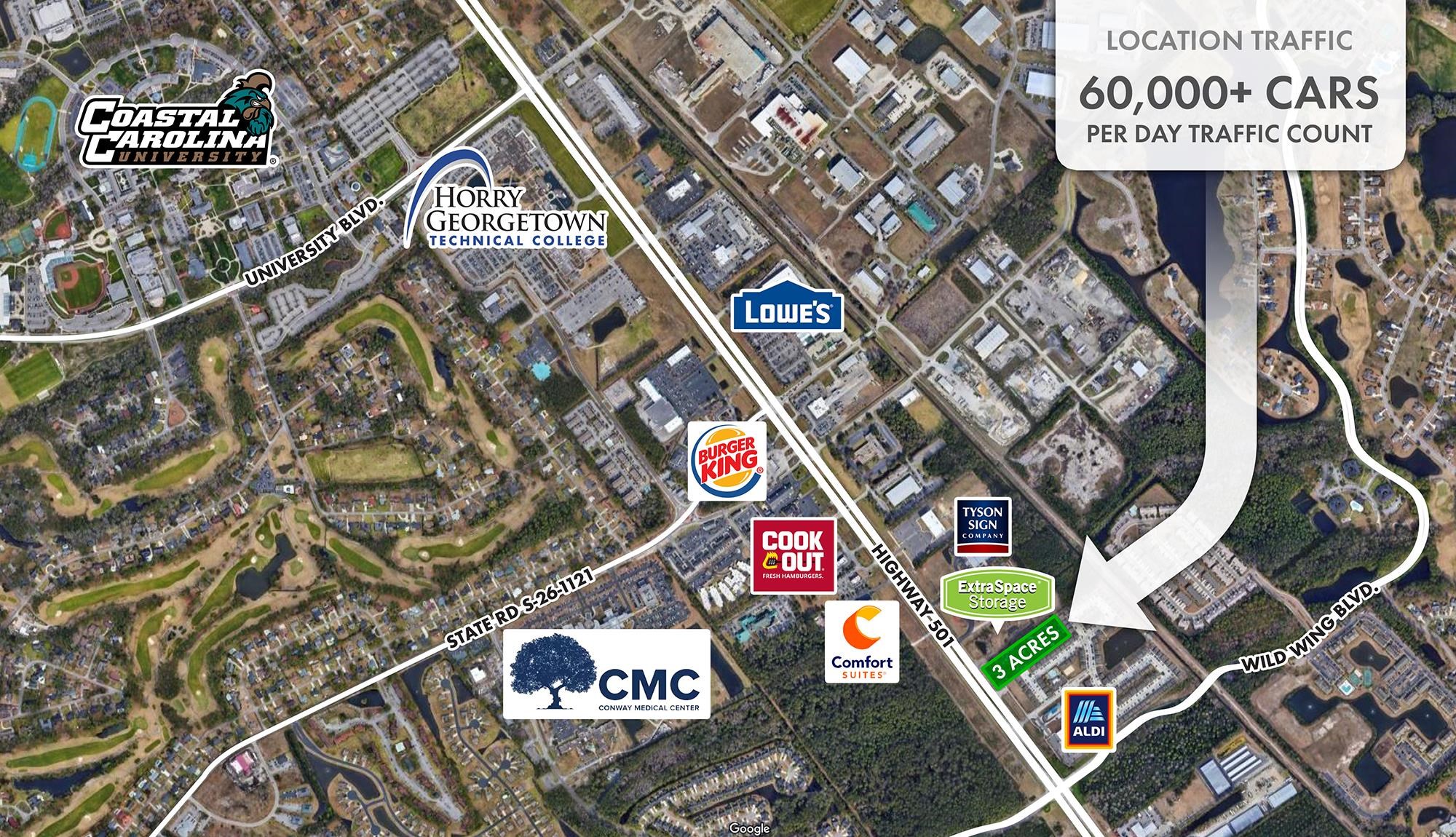 Photo 1 of 1 — TBD HWY 501 Highway 501, Conway, SC 29526