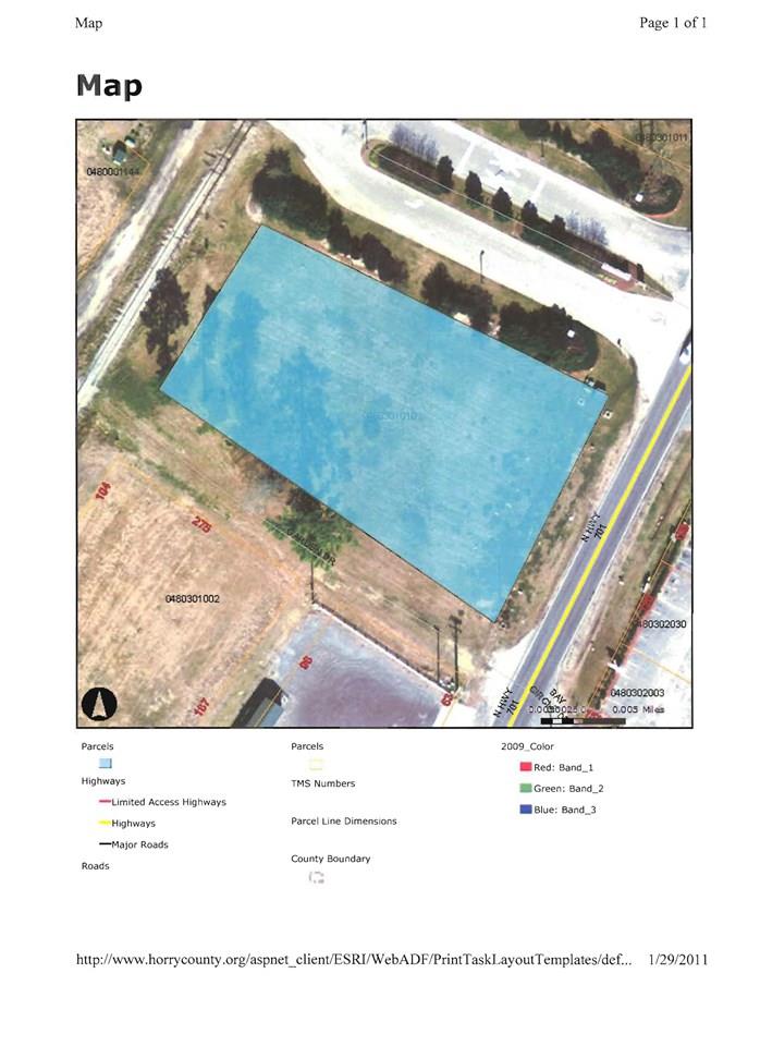 Photo 1 of 3 — Lot 1 Commerce Center, Loris, SC 29569