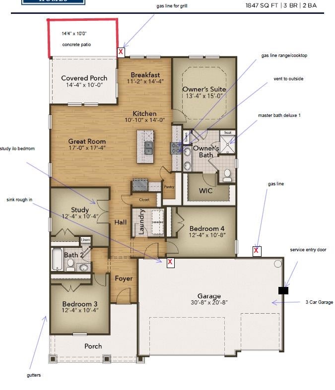 899 Big Cedar Dr.