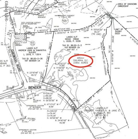 Vacant Land For Sale - 193 Bender Lane<br/> Glenmont, NY 12077