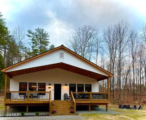 Photo of 130 Buttermilk Hill Road, Wells, NY 12190 (MLS # 202530971)