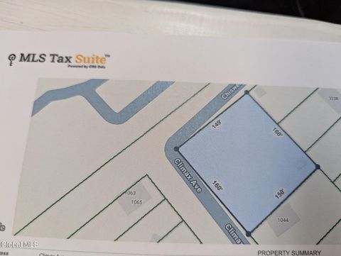 Vacant Land For Sale - L.18 Climax Avenue<br/> Schenectady County, Schenectady, NY 12304