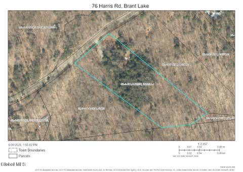 Vacant Land For Sale - 76 Harris Road<br/> Brant Lake, NY 12815