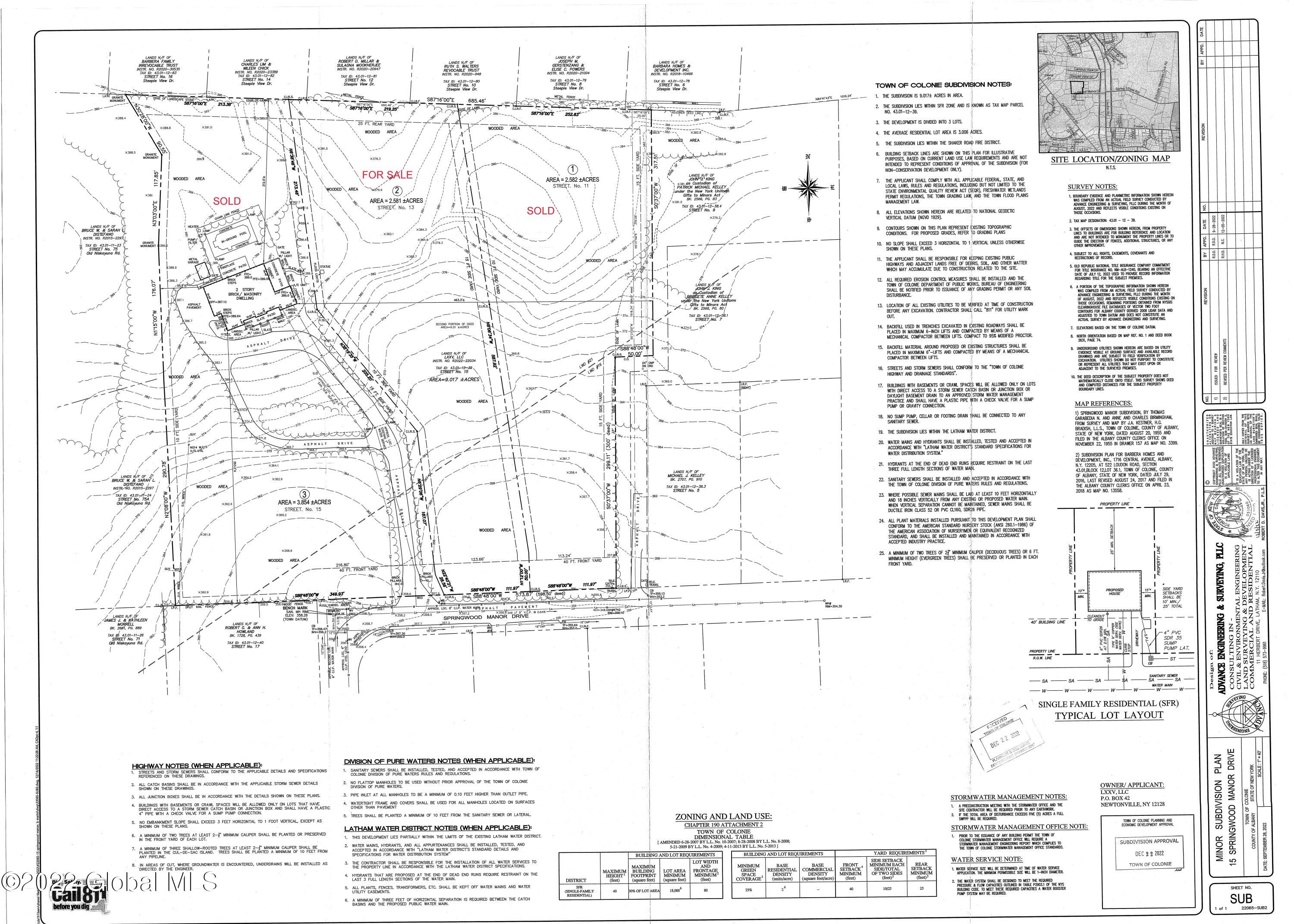 Photo 1 of 1 of 13 Springwood Manor Drive land