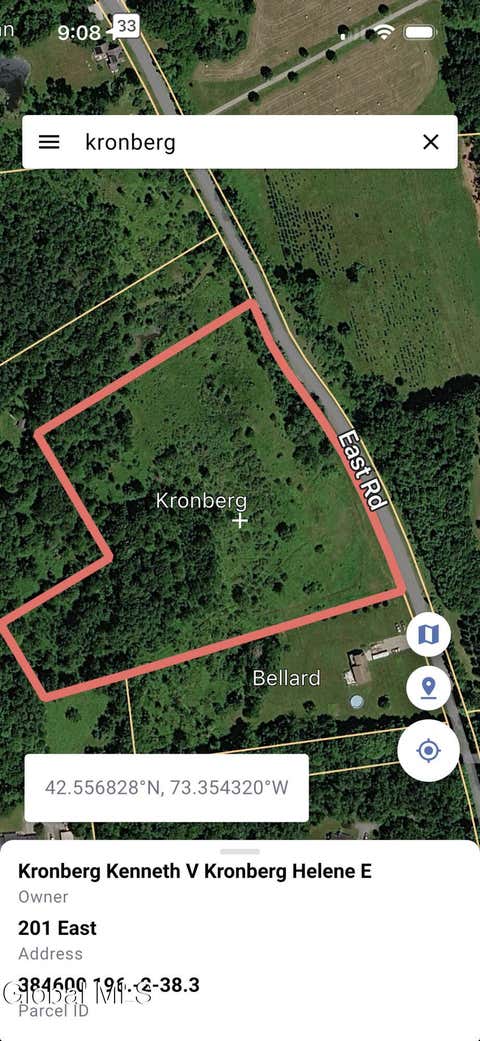 Vacant Land For Sale - 201 East Road<br/> Stephentown, NY 12168