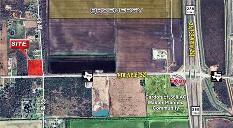 NWC E FM 1462 / CR 48 Road Rosharon TX 77583