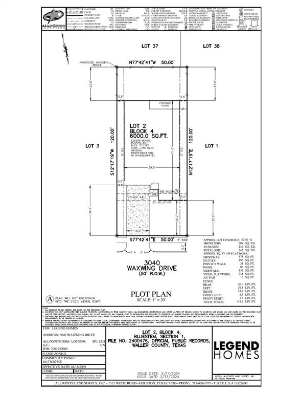 3040 Waxwing Drive, Brookshire, Texas image 17