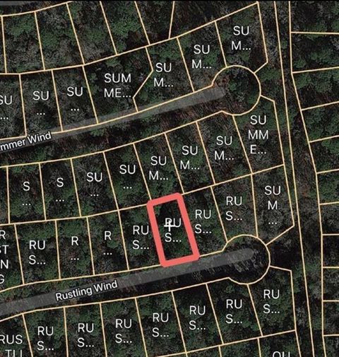 Vacant Land For Sale - Rustling Wind<br/> Trinity, TX 75862