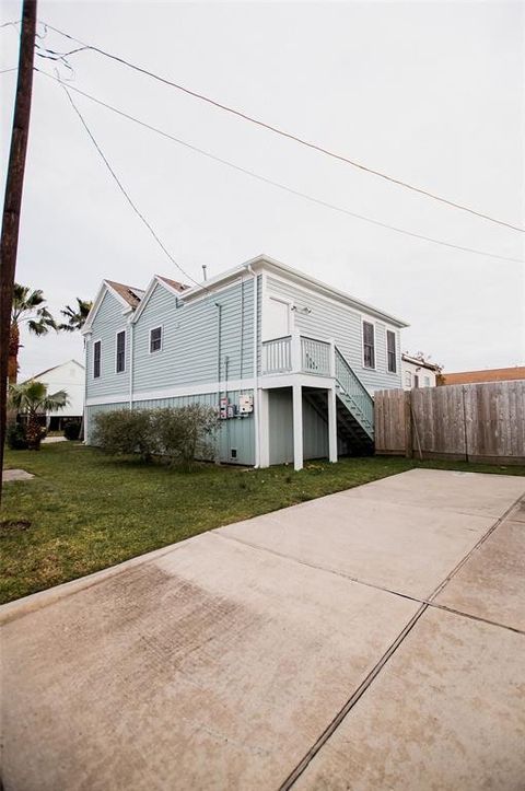 A home in Galveston