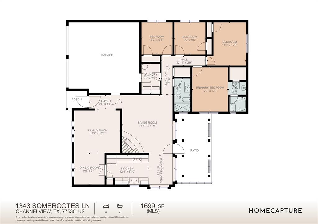 1343 Somercotes Lane, Channelview, Texas image 38