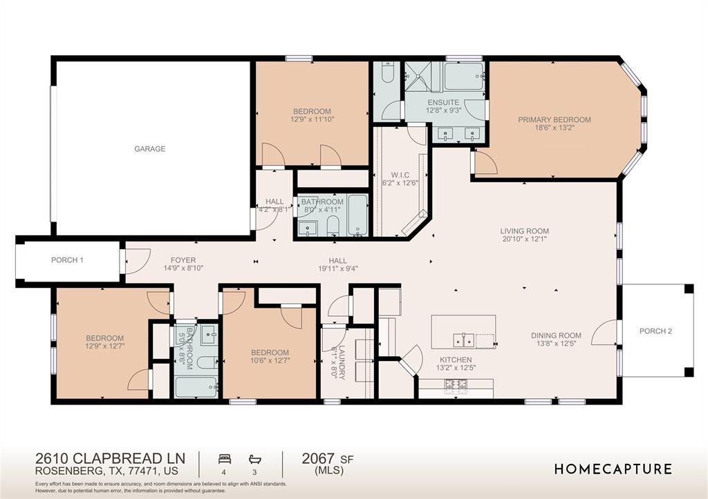 2610 Clapbread Lane, Rosenberg, Texas image 20
