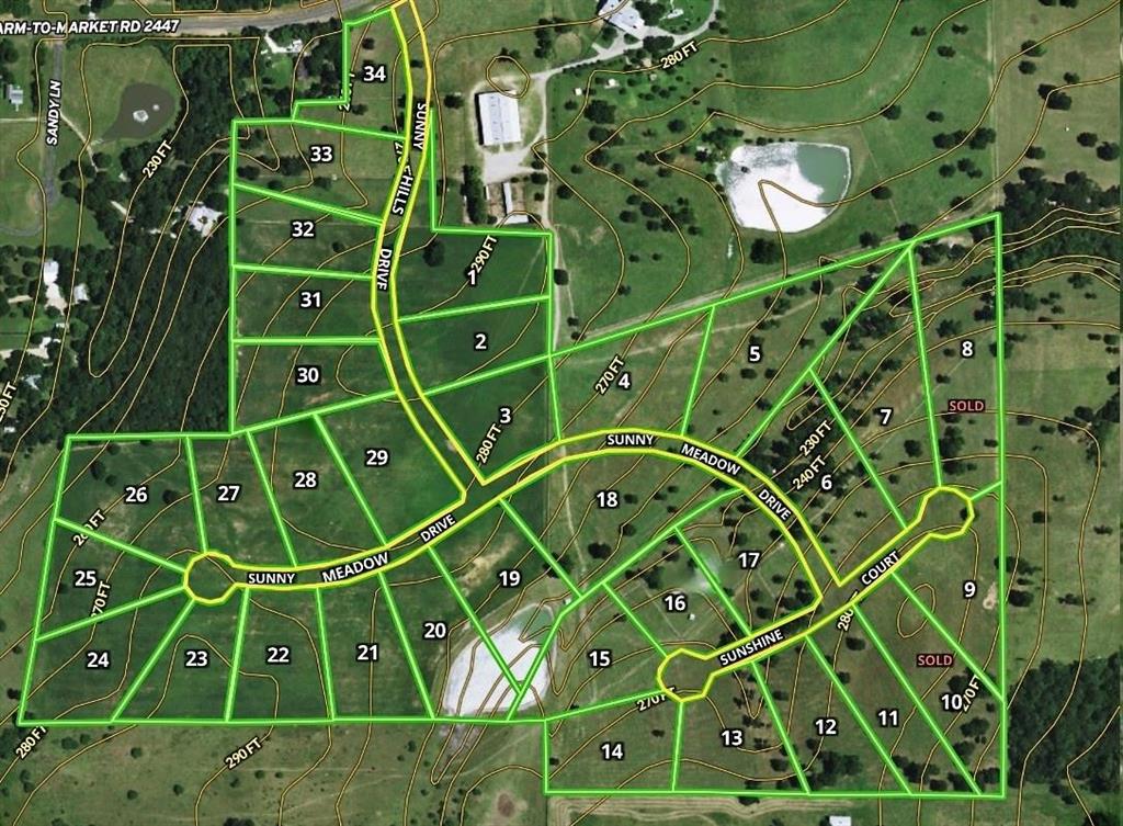 TBD Sunny Meadow Lot 25 Drive, Chappell Hill, Texas image 50