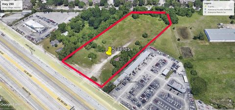Vacant Land For Sale - 17800 Northwest Freeway<br/> Harris County, Houston, TX 77065