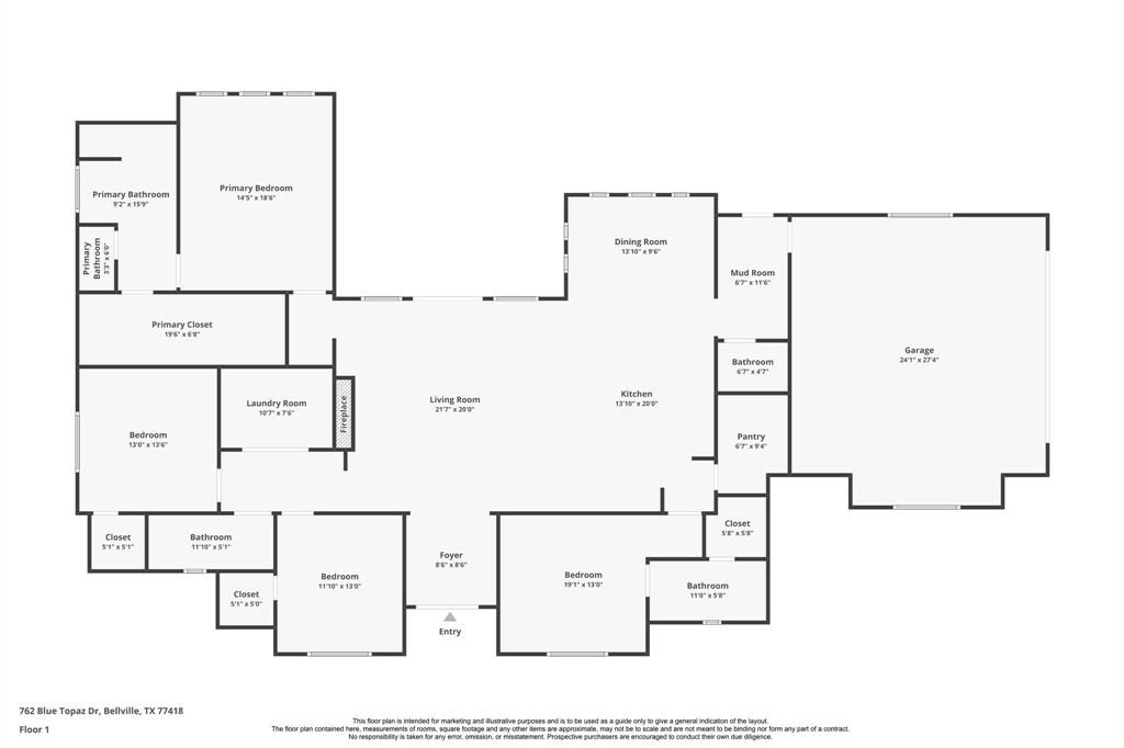 762 Blue Topaz Drive, Bellville, Texas image 42