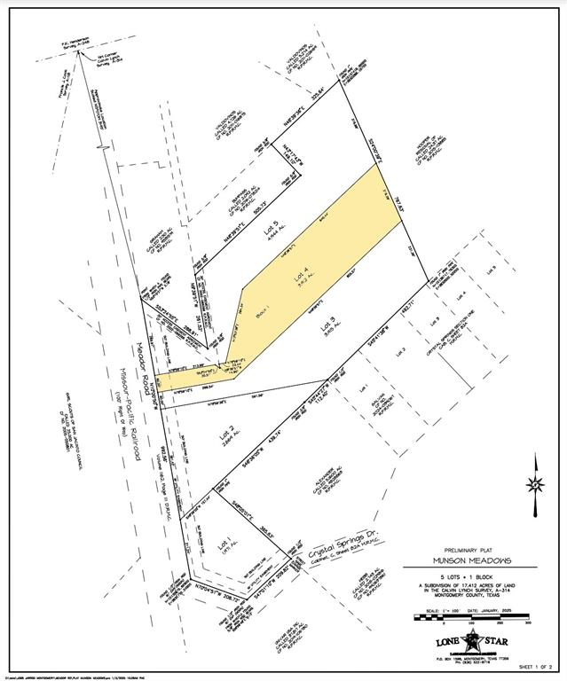 3.912 AC Meador Road, Conroe, Texas image 1