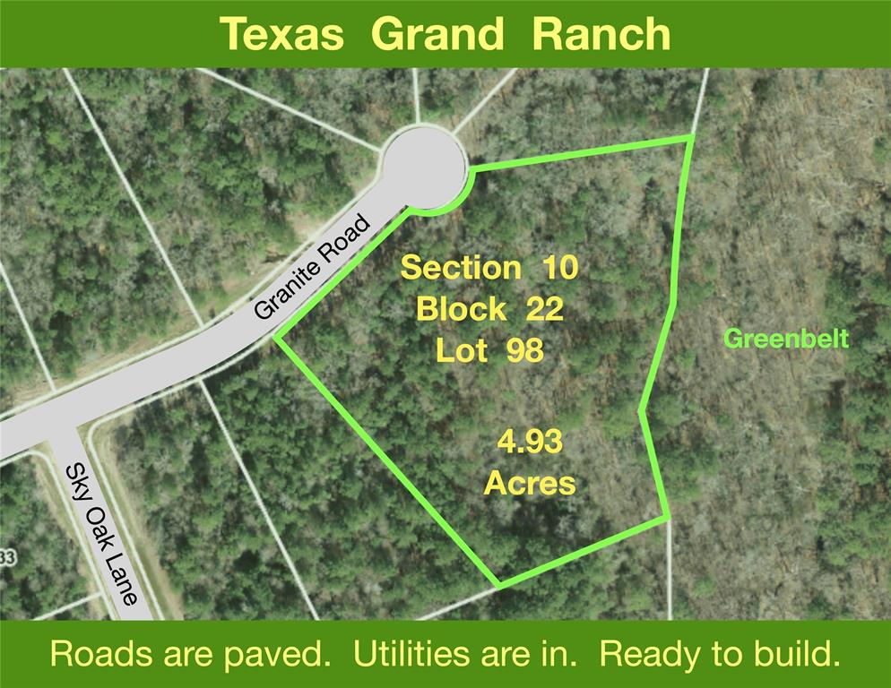 10-22-98 Granite Road, Huntsville, Texas image 1