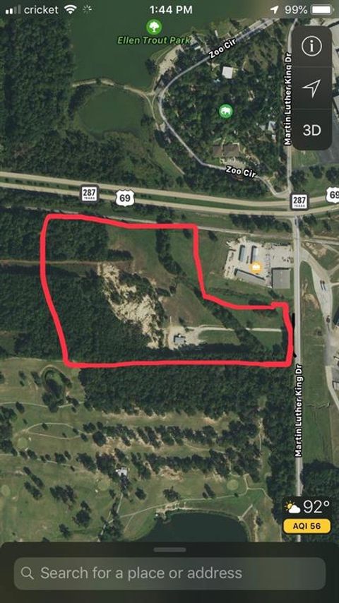 Vacant Land For Sale - 2509 Martin Luther King Jr Boulevard<br/> Angelina County, Lufkin, TX 75904