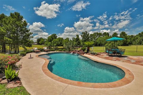 A home in Tomball