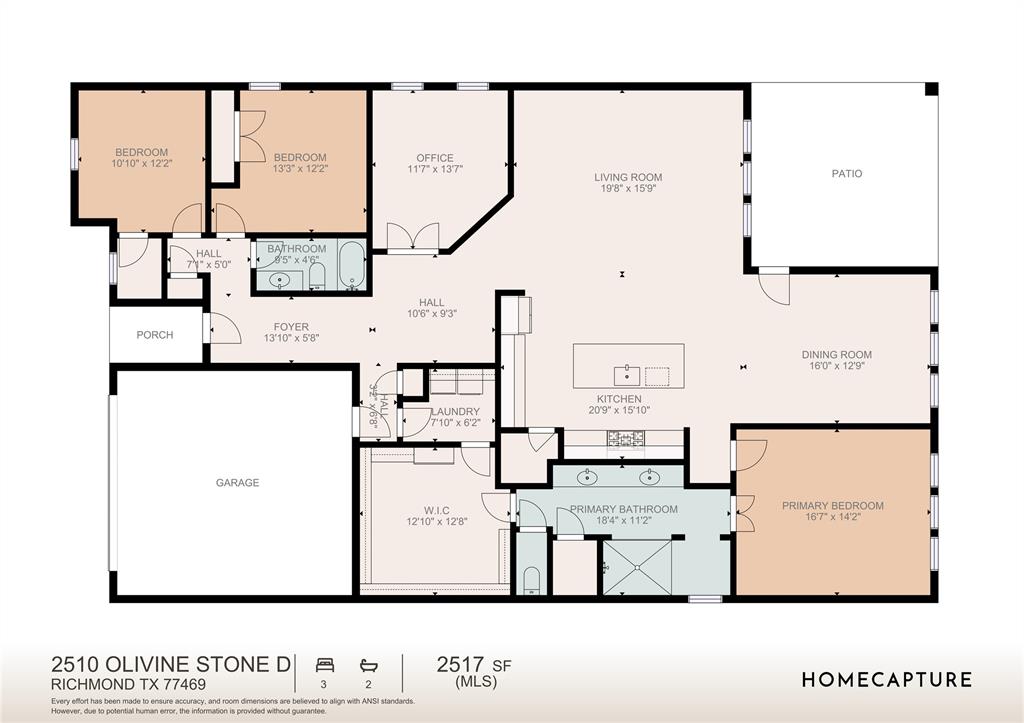 2510 Olivine Stone Drive, Richmond, Texas image 28