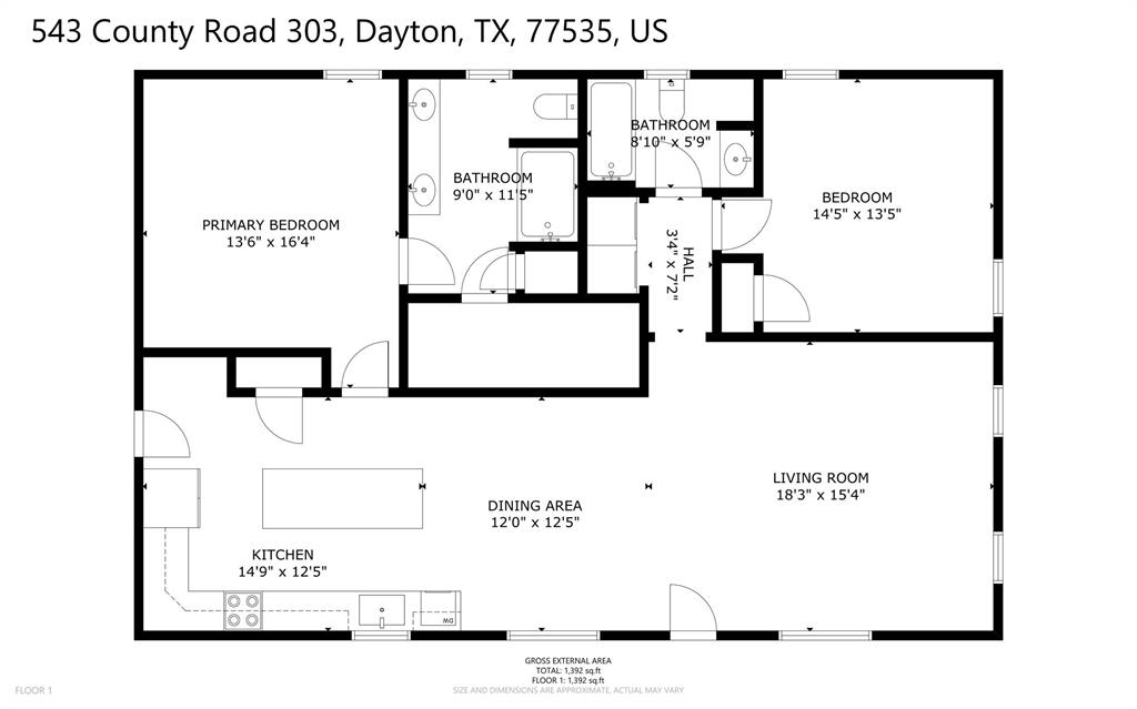 543 County Road 303, Dayton, Texas image 19