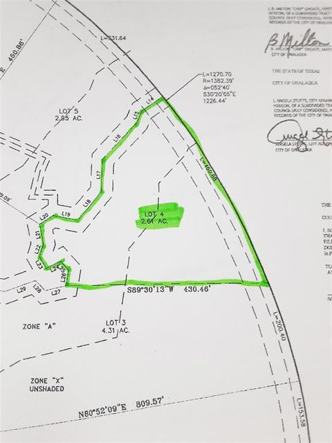 Vacant Land For Sale - 4-2 N Hwy 356<br/> Onalaska, TX 77360