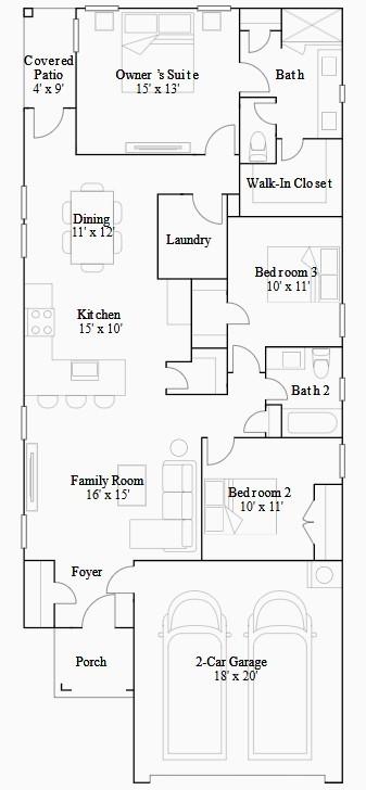 1071 Blue Stone Drive, Beasley, Texas image 12