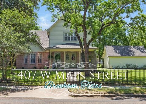Photo of 407 W Main Street, Brenham, TX 77833 (MLS # 62938578) Photo of 407 W Main Street, Brenham, TX 77833 (MLS # 62938578)