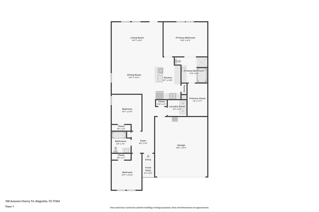 768 Autumn Cherry Trail, Magnolia, Texas image 7