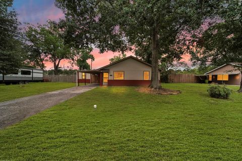 A home in Tomball