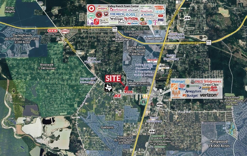 Photo of 0 Valley Ranch Parkway, Porter, TX 77365 (MLS # 66071077)