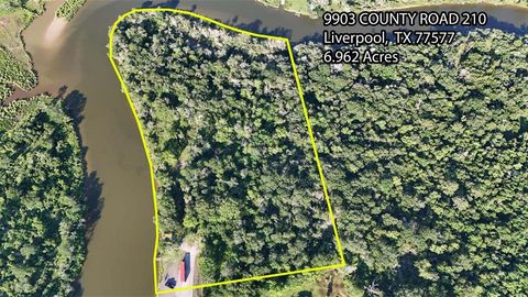 Vacant Land For Sale - 9903 County Road 210<br/> Liverpool, TX 77577