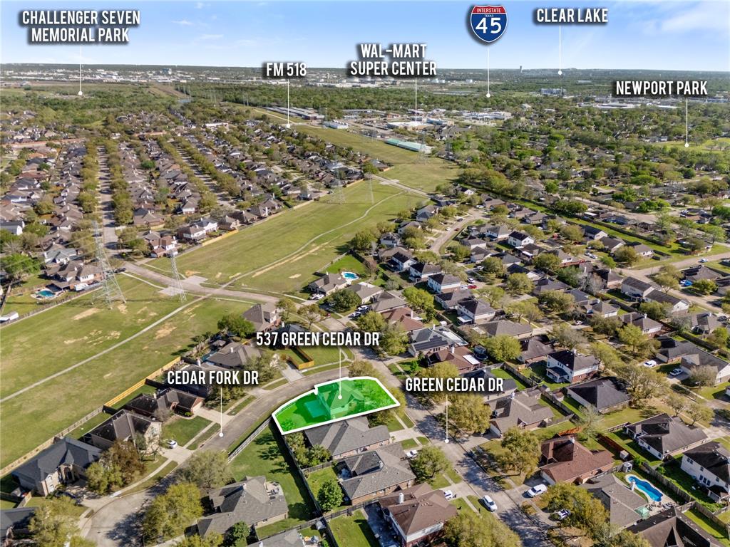 537 Green Cedar Drive, League City, Texas image 37