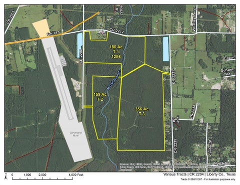 Vacant Land For Sale - 3 County Road 2235<br/> Liberty County, Cleveland, TX 77327